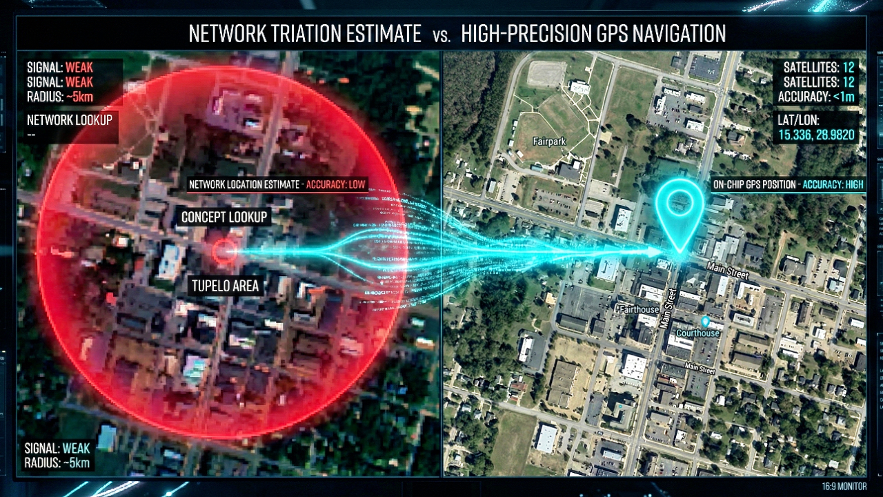 IP vs Hardware Geolocation Comparison